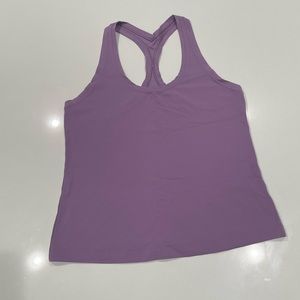 USED Lululemon Nulu Racerback Cropped Tank Top - Size 10